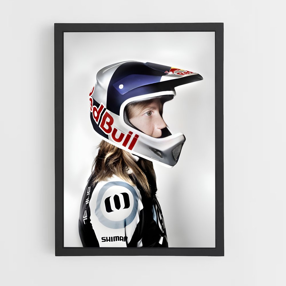 Poster Rachel atherton – affiche Cyclisme (vue 2)